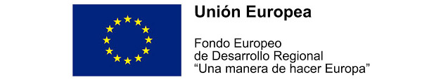 Adscrito al Fondo Europeo de Desarrollo Regional